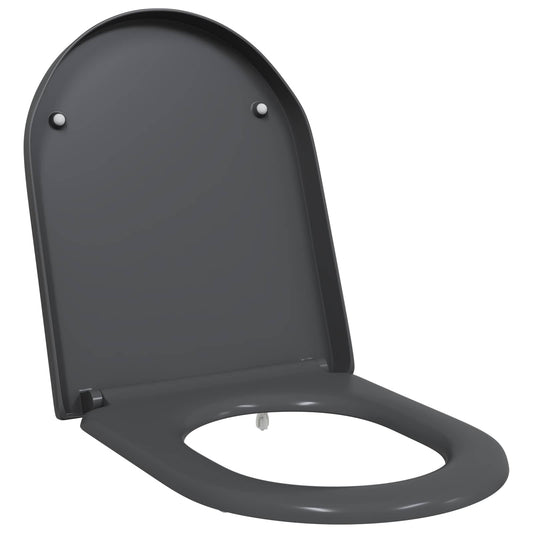 Snelle Ontgrendel Toiletzitting Antraciet 46.2 x 36 x 4.3 cm