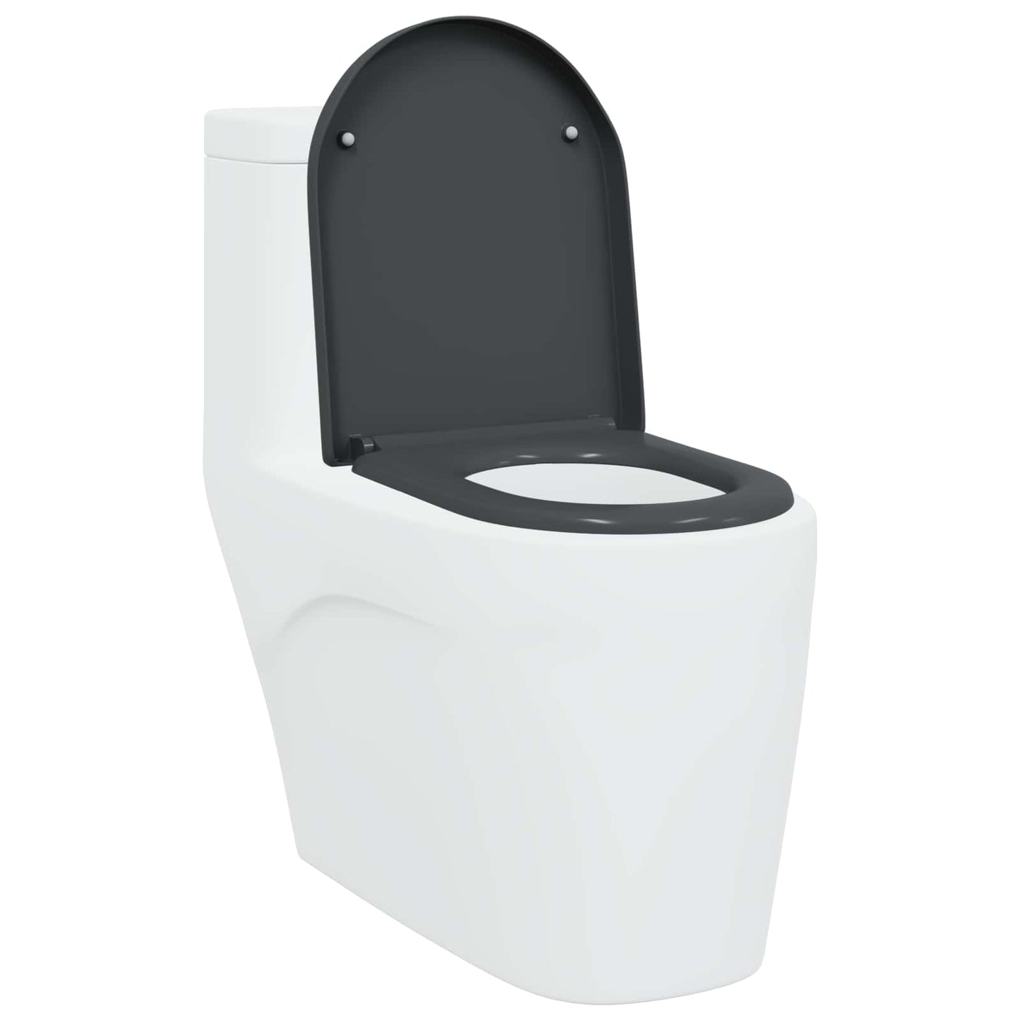 Toiletzitting Antraciet 49 x 36 x 4 cm Duroplast is nu te koop bij PeponiXL, paradijselijk wonen!