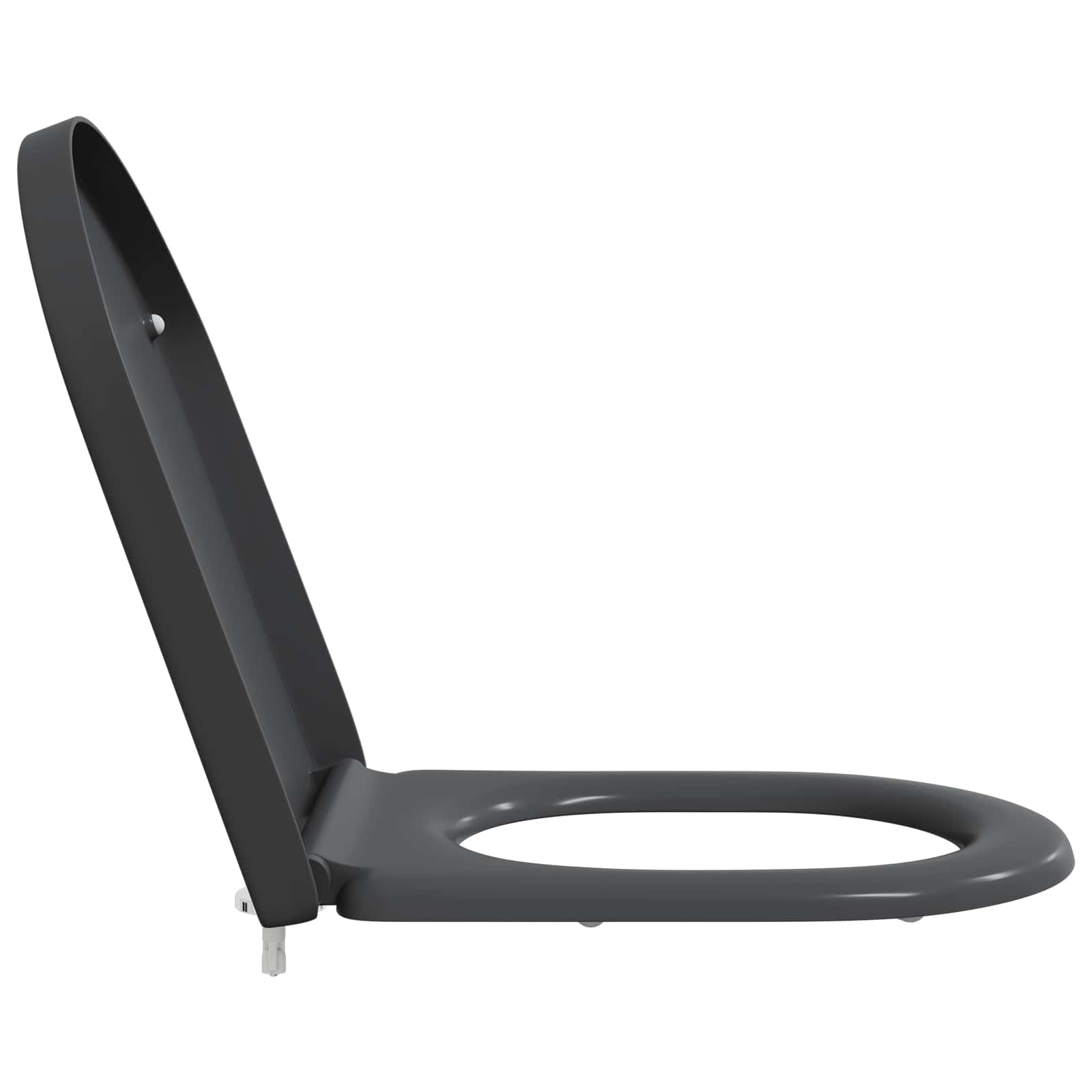 Toiletzitting Antraciet 49 x 36 x 4 cm Duroplast is nu te koop bij PeponiXL, paradijselijk wonen!