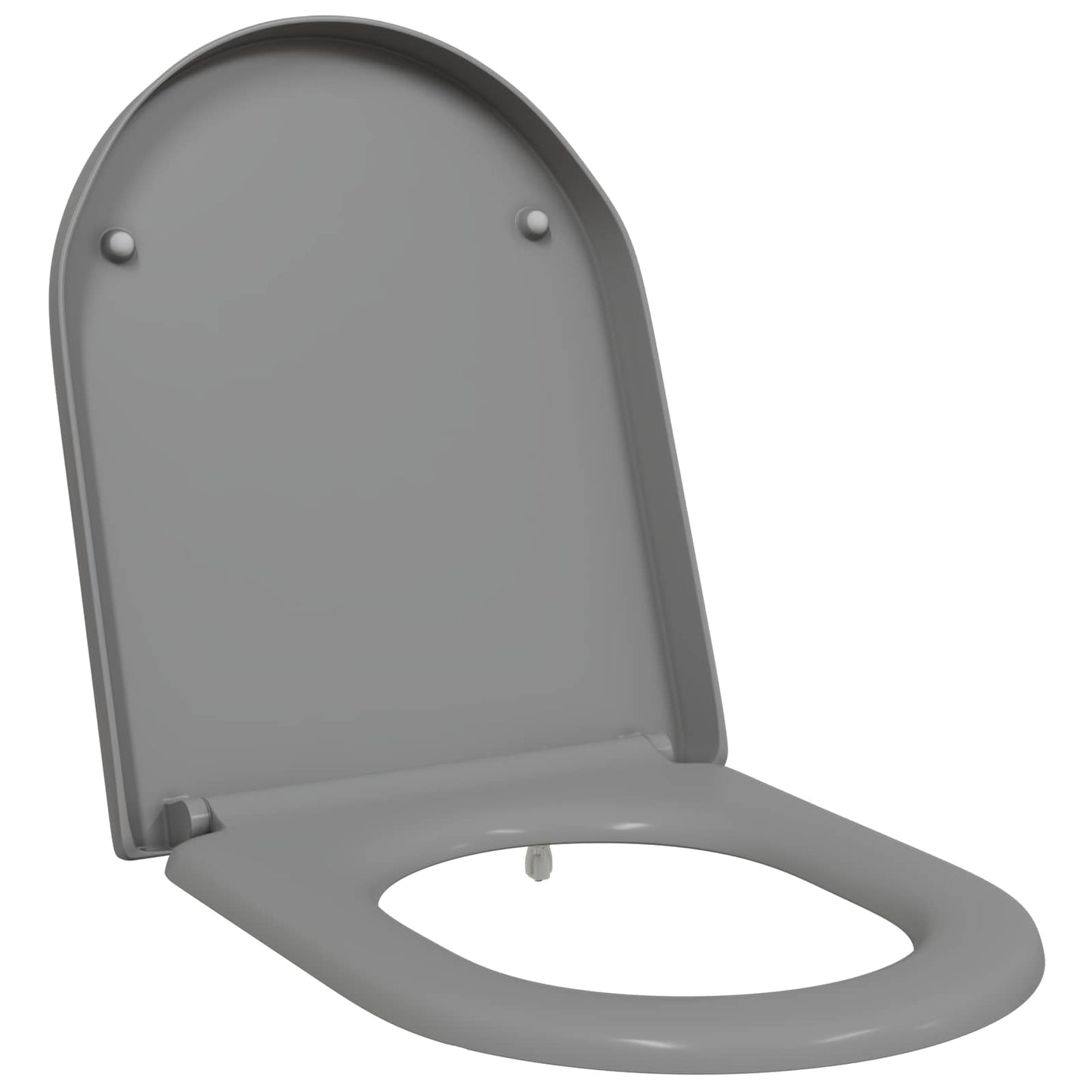 Toiletzitting Grijs 49 x 36 x 4 cm Duroplast is nu te koop bij PeponiXL, paradijselijk wonen!