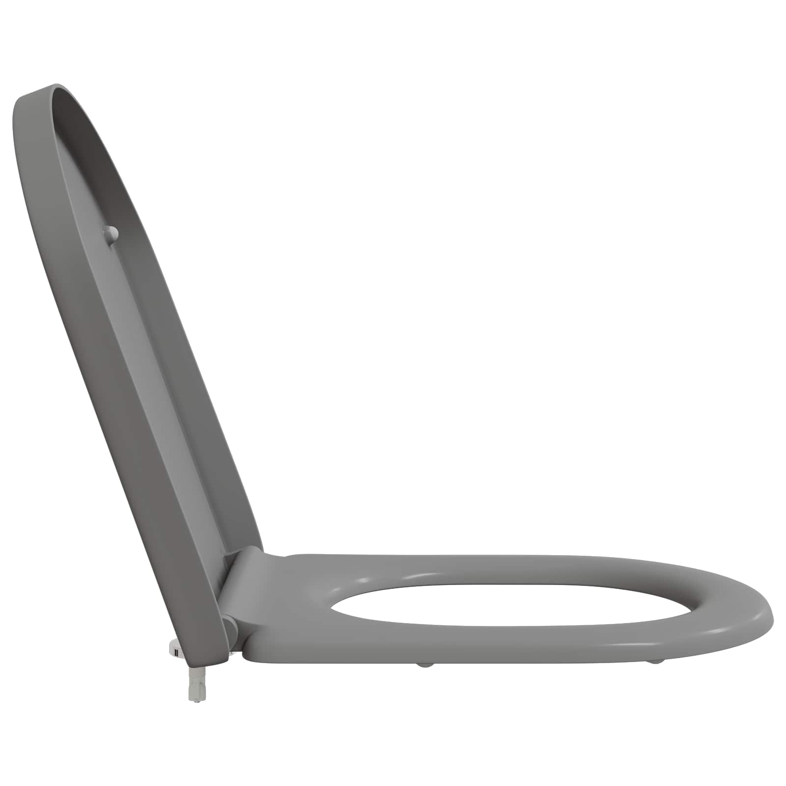 Toiletzitting Grijs 49 x 36 x 4 cm Duroplast is nu te koop bij PeponiXL, paradijselijk wonen!