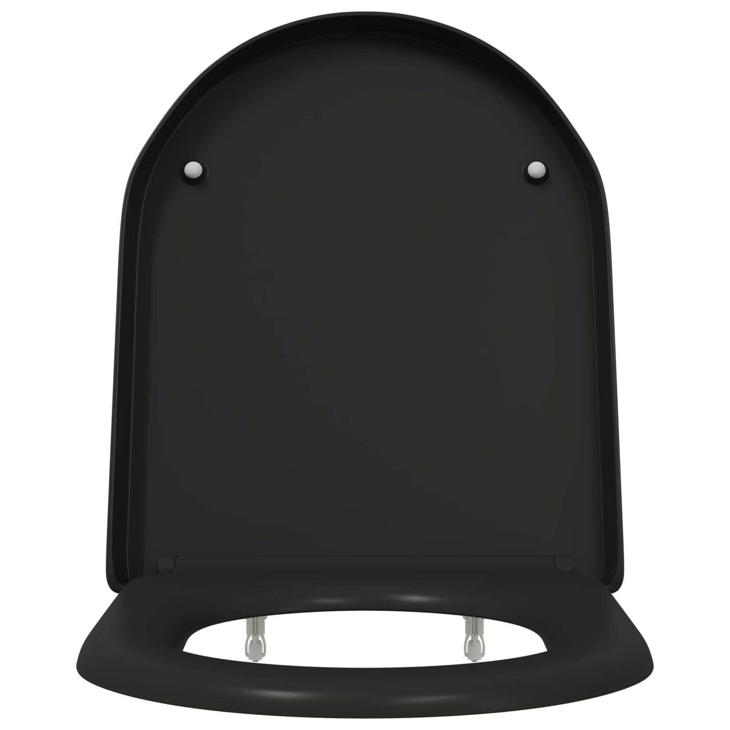 Toiletzitting Zwart 49 x 36 x 4 cm Duroplast is nu te koop bij PeponiXL, paradijselijk wonen!