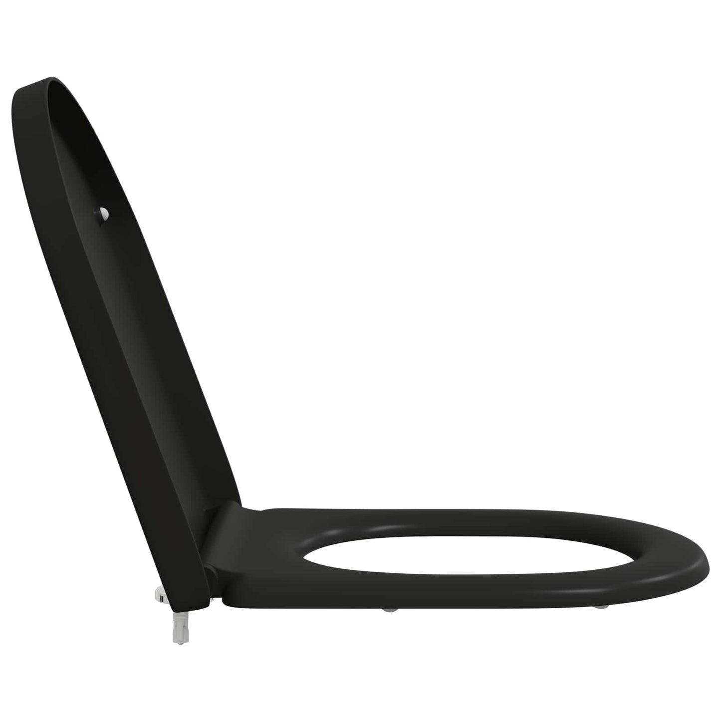 Toiletzitting Zwart 49 x 36 x 4 cm Duroplast is nu te koop bij PeponiXL, paradijselijk wonen!