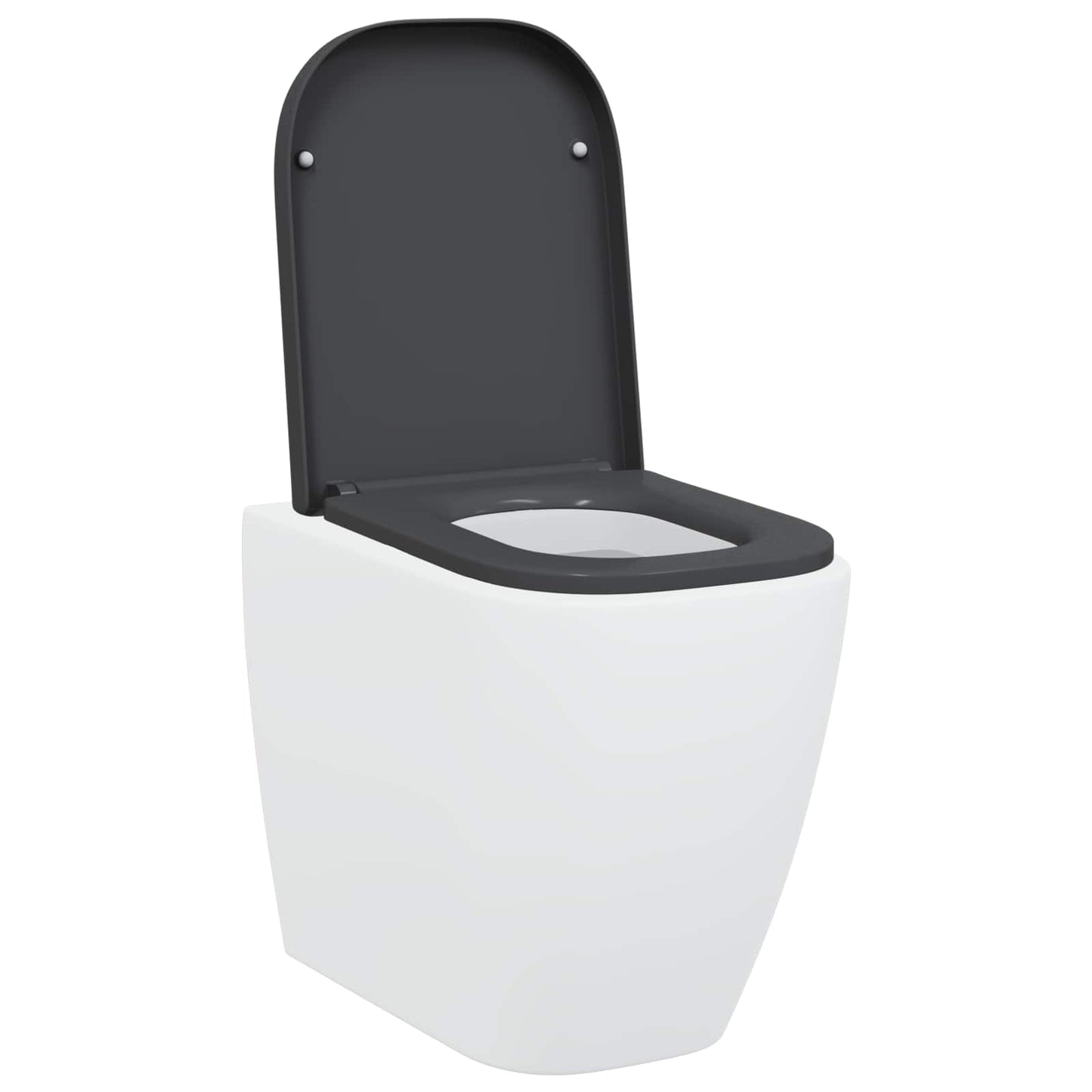 Toiletzitting Antraciet 47,5 x 35 x 3,6 cm Duroplast is nu te koop bij PeponiXL, paradijselijk wonen!