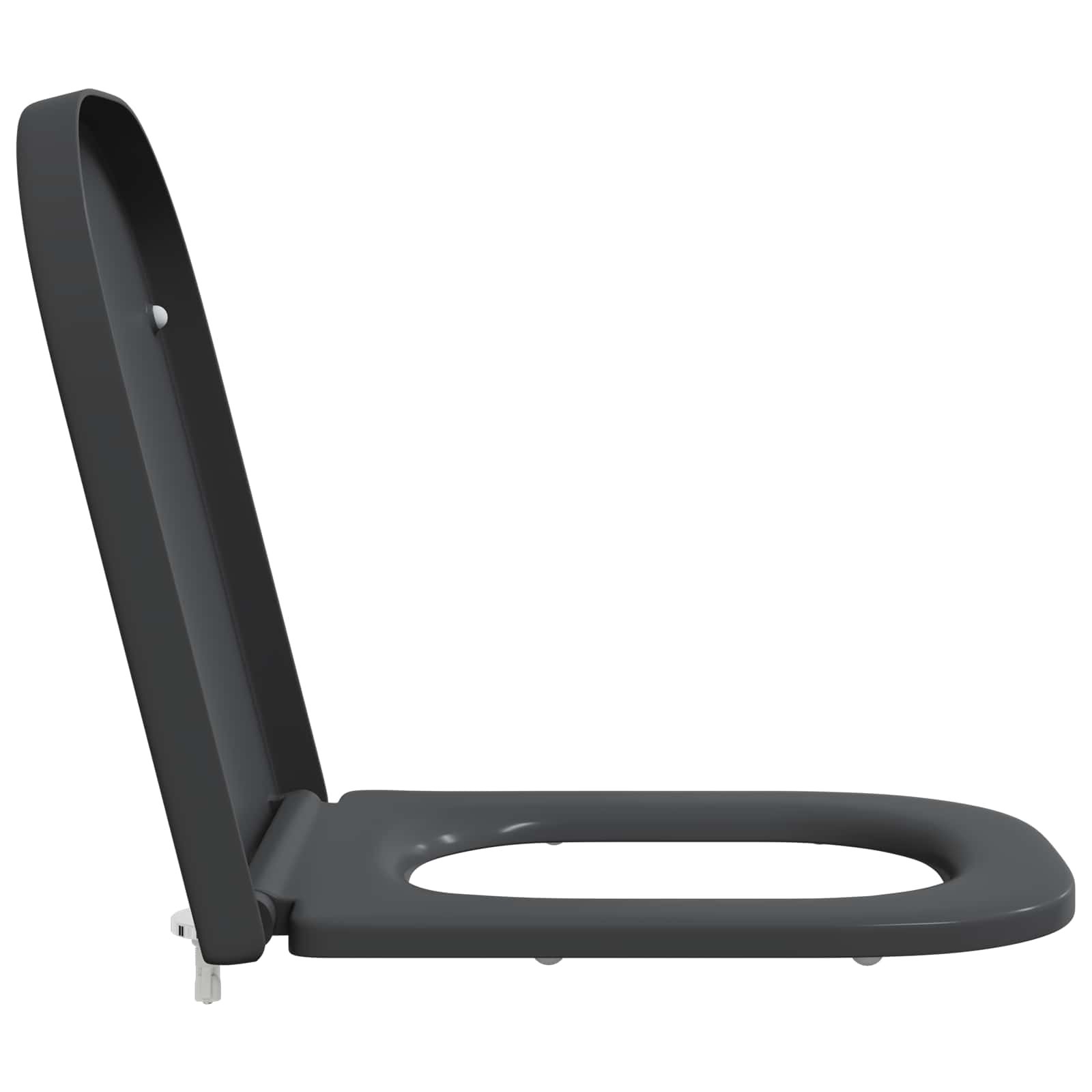 Toiletzitting Antraciet 47,5 x 35 x 3,6 cm Duroplast is nu te koop bij PeponiXL, paradijselijk wonen!