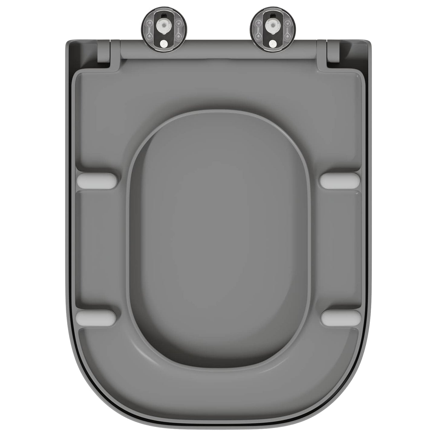 Toiletzitting Grijs 47,5 x 35 x 3,6 cm Duroplast is nu te koop bij PeponiXL, paradijselijk wonen!