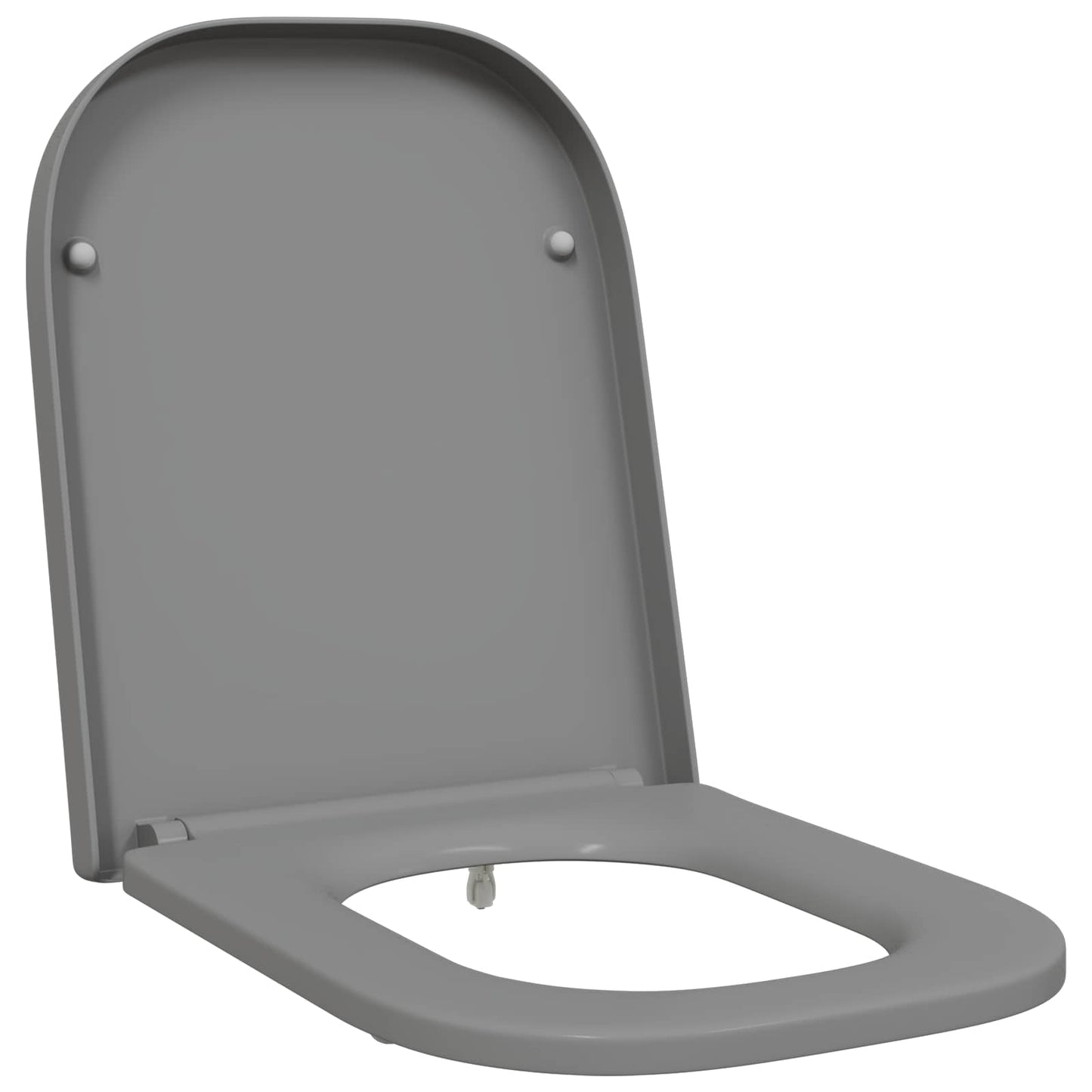 Toiletzitting Grijs 47,5 x 35 x 3,6 cm Duroplast is nu te koop bij PeponiXL, paradijselijk wonen!
