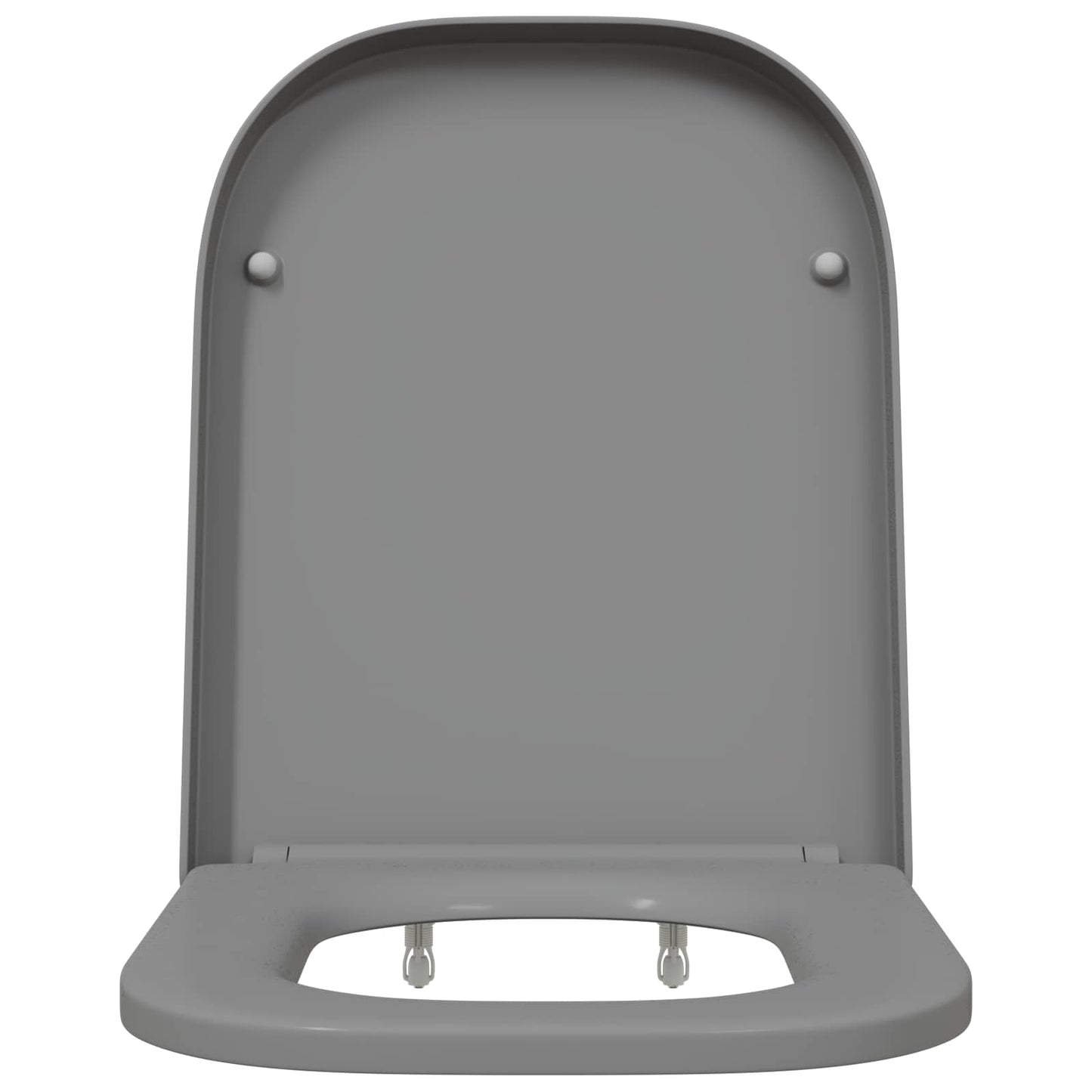 Toiletzitting Grijs 47,5 x 35 x 3,6 cm Duroplast is nu te koop bij PeponiXL, paradijselijk wonen!
