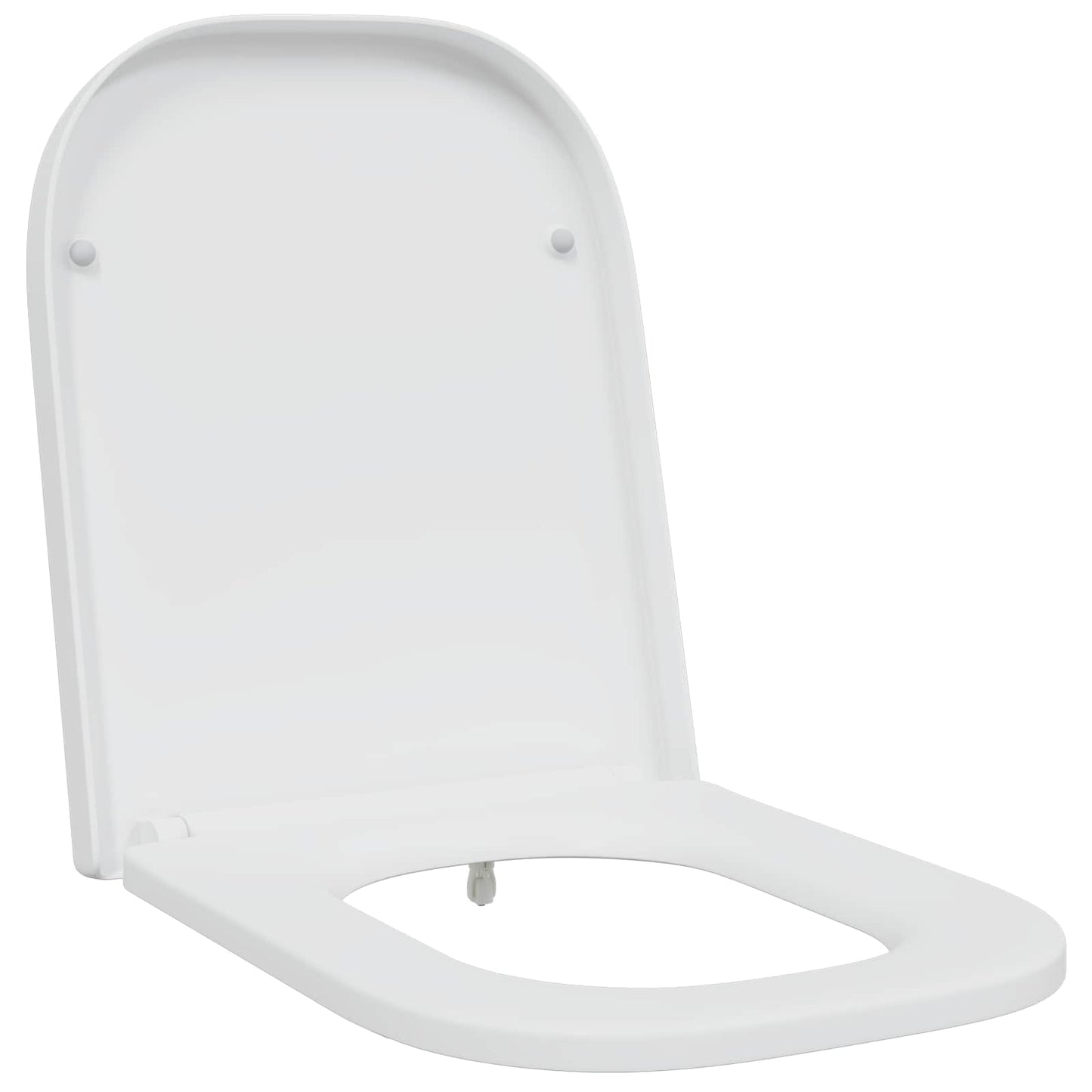 Snelle Ontgrendel Toiletzitting Wit 44.5 x 35 x 3.6 cm