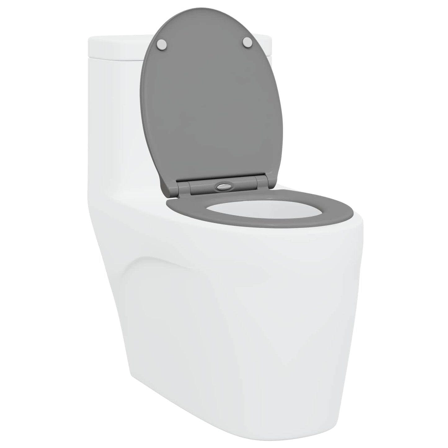 Toiletzitting Grijs 47 x 37,5 x 3,8 cm Duroplast is nu te koop bij PeponiXL, paradijselijk wonen!