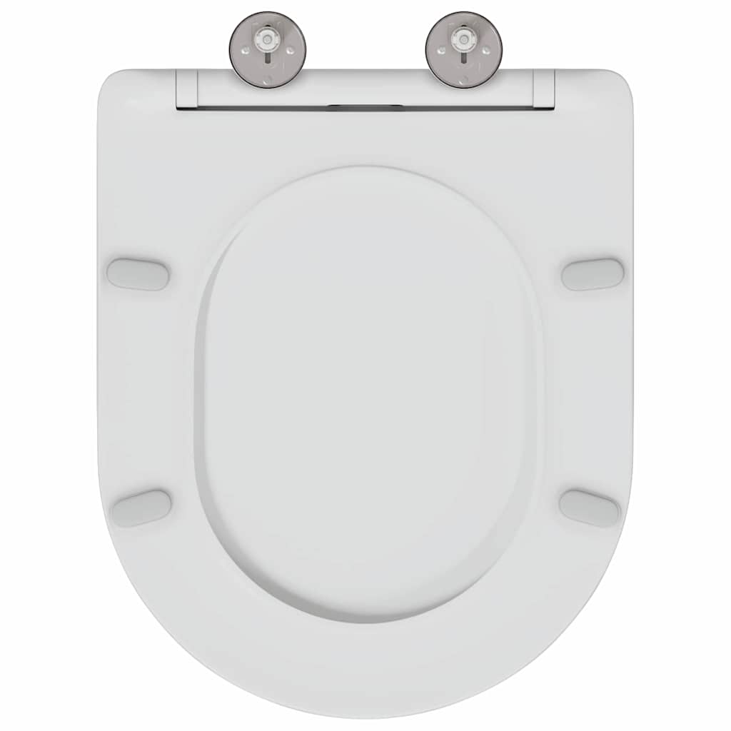 Toiletzitting Wit 47 x 36 x 3,4 cm Duroplast is nu te koop bij PeponiXL, paradijselijk wonen!