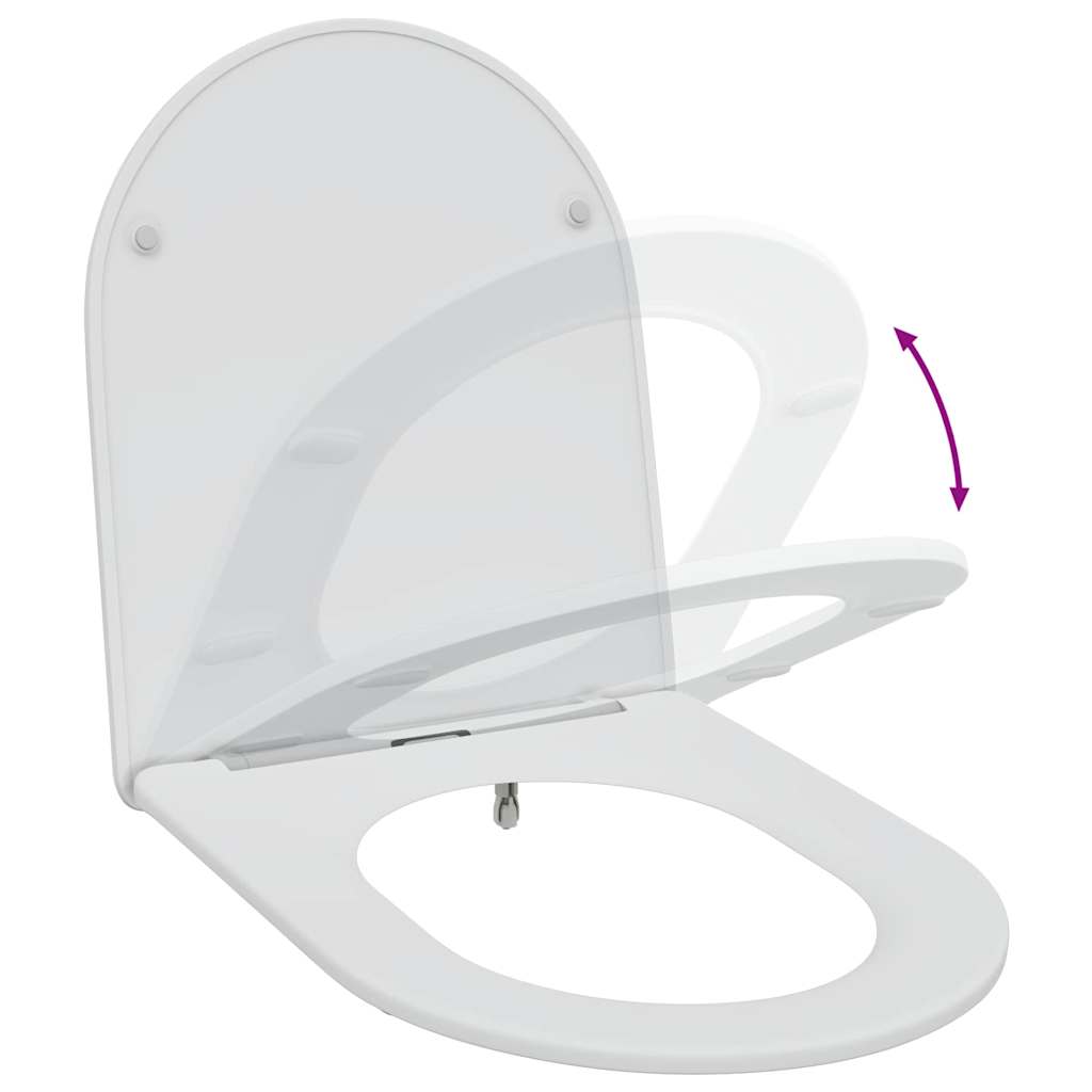 Toiletzitting Wit 47 x 36 x 3,4 cm Duroplast is nu te koop bij PeponiXL, paradijselijk wonen!