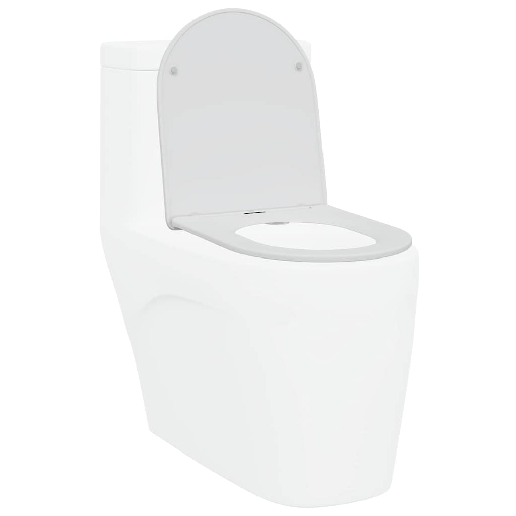 Toiletzitting Wit 47 x 36 x 3,4 cm Duroplast is nu te koop bij PeponiXL, paradijselijk wonen!