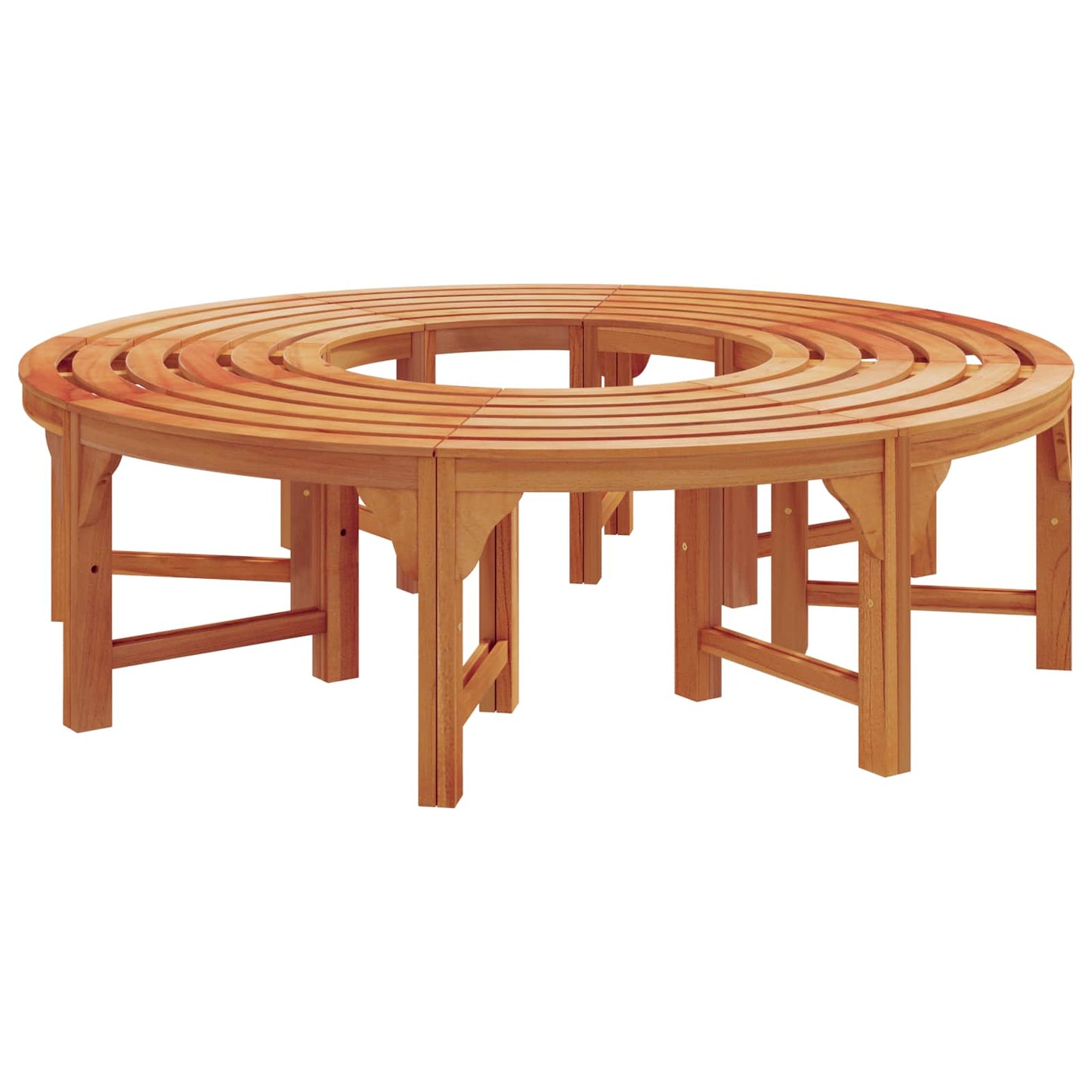 Boom bank 2 pcs Naturel 160 x 80 x 45cm Massief Eucalyptus Hout is nu te koop bij PeponiXL, paradijselijk wonen!