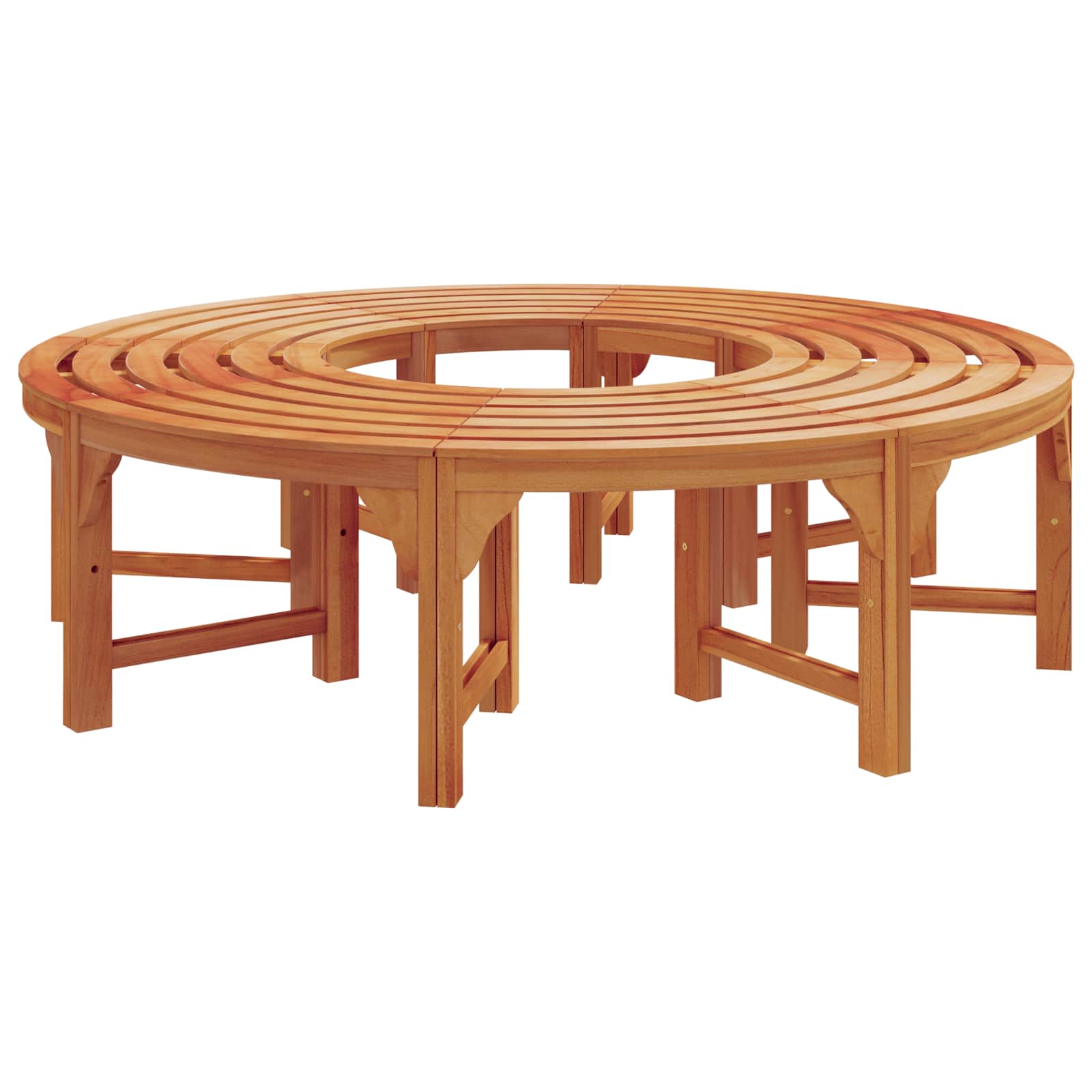 Boom bank 2 pcs Naturel 160 x 80 x 45cm Massief Eucalyptus Hout is nu te koop bij PeponiXL, paradijselijk wonen!