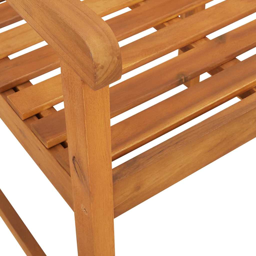 Tuinbank 6 pcs Naturel 56 x 55,5 x 90 cm Massief Acaciahout is nu te koop bij PeponiXL, paradijselijk wonen!