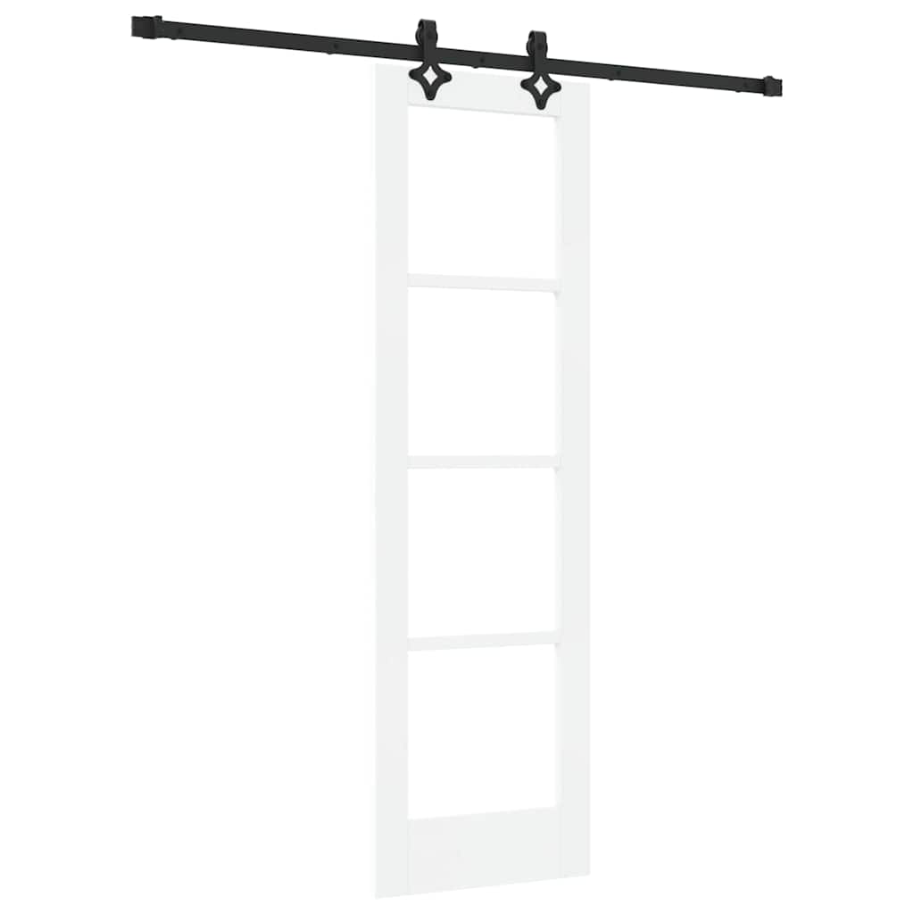 Schuifdeur ORKDAL Wit en zwart 61 x 198,5 cm is nu te koop bij PeponiXL, paradijselijk wonen!