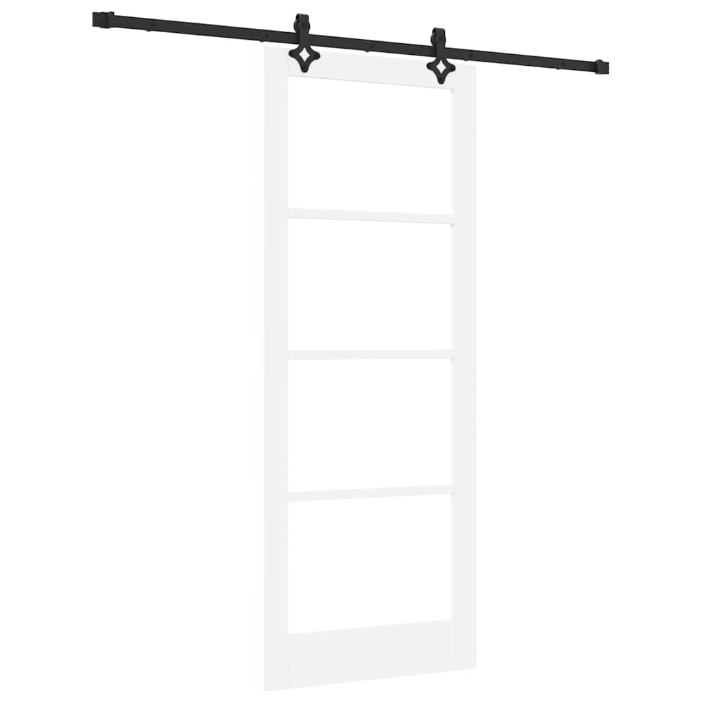Schuifdeur ORKDAL Wit en zwart 83 x 211 cm is nu te koop bij PeponiXL, paradijselijk wonen!