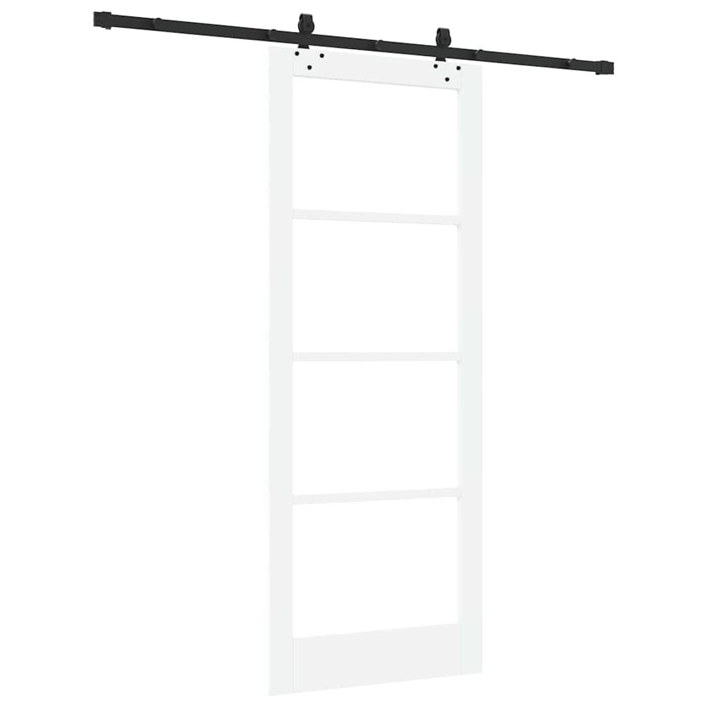 Schuifdeur ORKDAL Wit en zwart 83 x 211 cm is nu te koop bij PeponiXL, paradijselijk wonen!