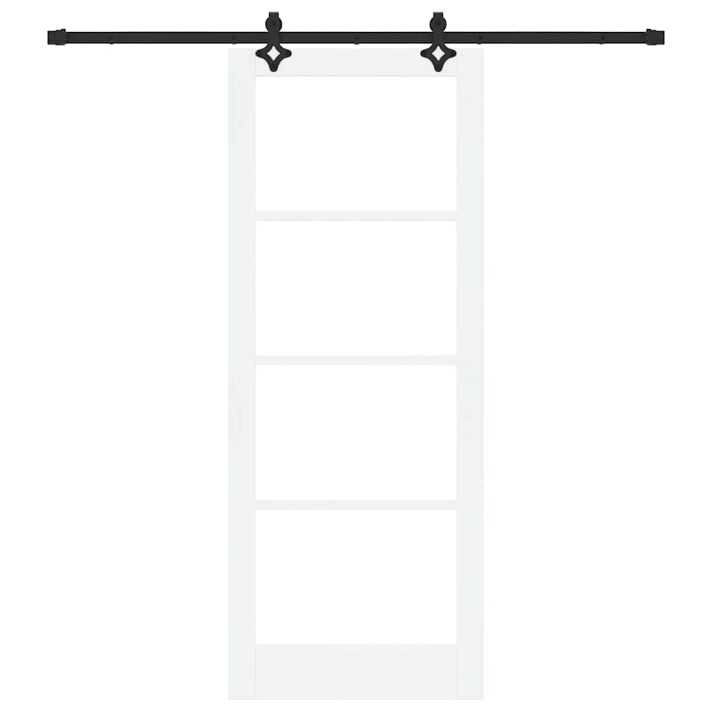 Schuifdeur ORKDAL Wit en zwart 83 x 211 cm is nu te koop bij PeponiXL, paradijselijk wonen!