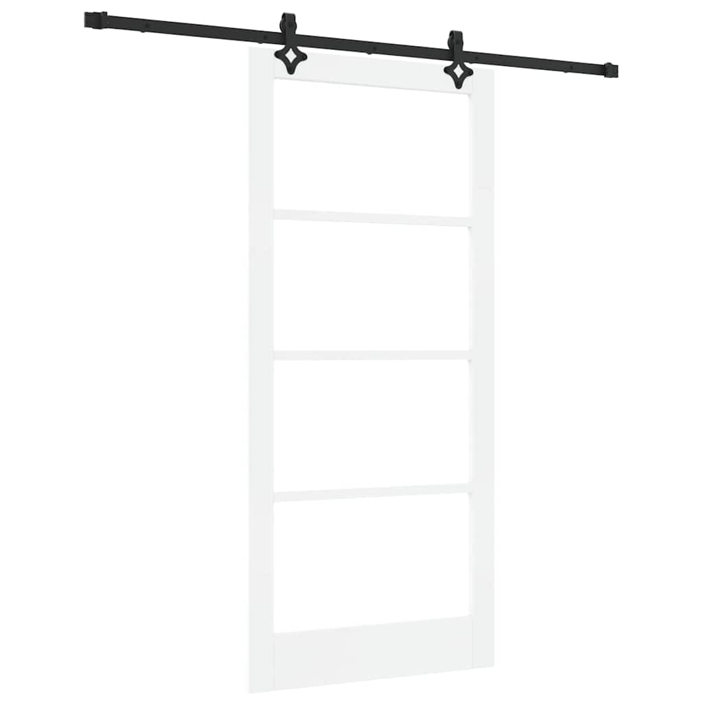 Schuifdeur ORKDAL Wit en zwart 93 x 202 cm is nu te koop bij PeponiXL, paradijselijk wonen!