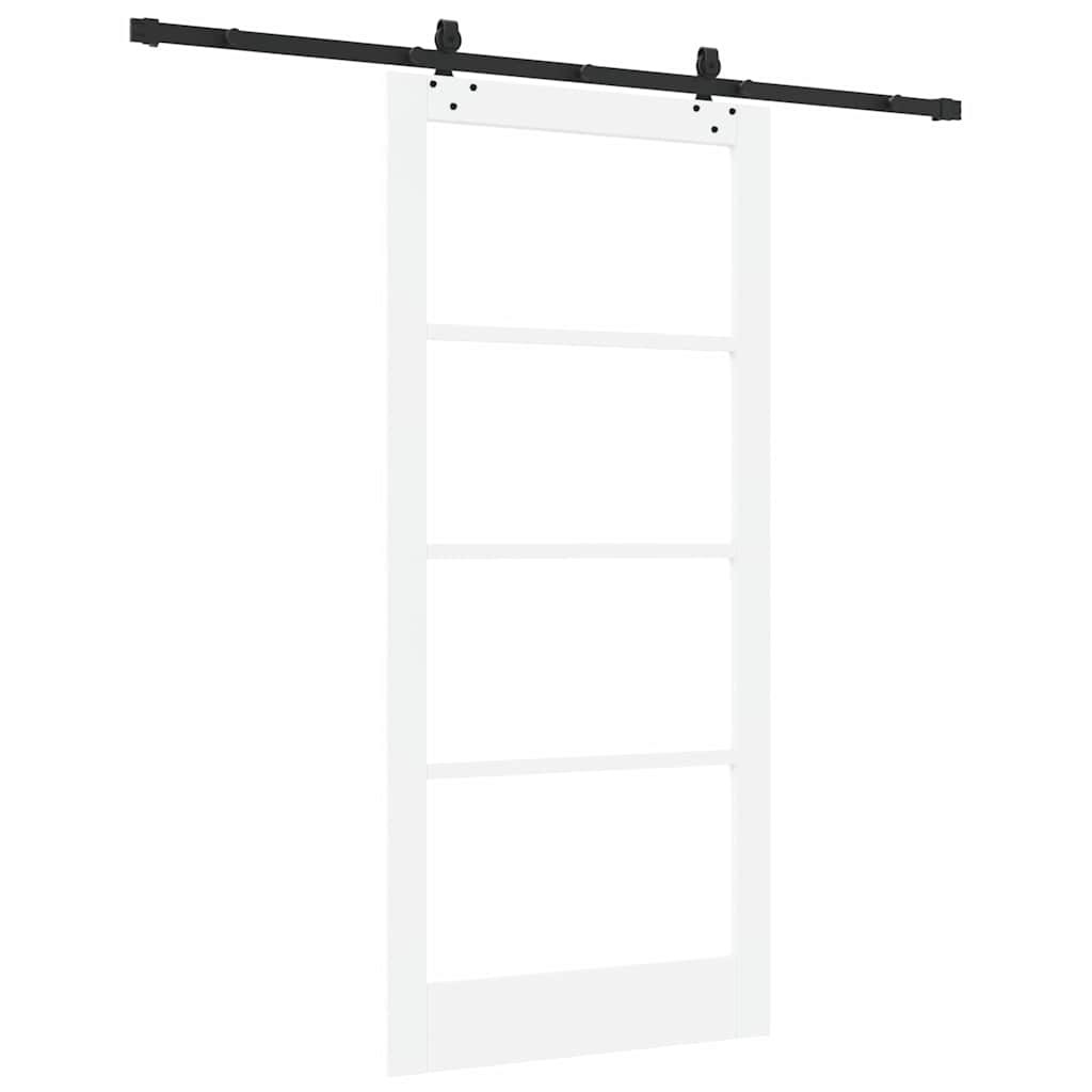Schuifdeur ORKDAL Wit en zwart 93 x 202 cm is nu te koop bij PeponiXL, paradijselijk wonen!