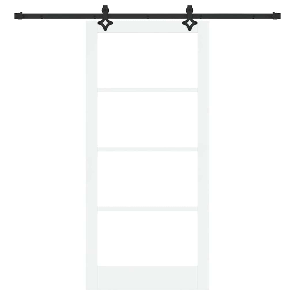 Schuifdeur ORKDAL Wit en zwart 93 x 202 cm is nu te koop bij PeponiXL, paradijselijk wonen!