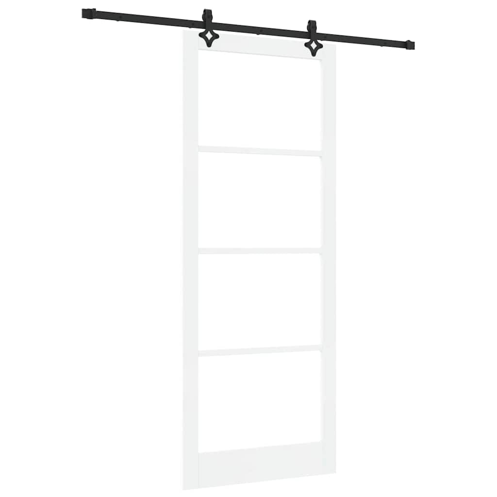 Schuifdeur ORKDAL Wit en zwart 93 x 232 cm is nu te koop bij PeponiXL, paradijselijk wonen!