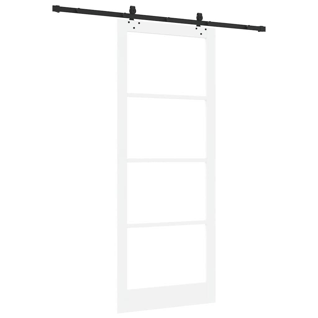 Schuifdeur ORKDAL Wit en zwart 93 x 232 cm is nu te koop bij PeponiXL, paradijselijk wonen!