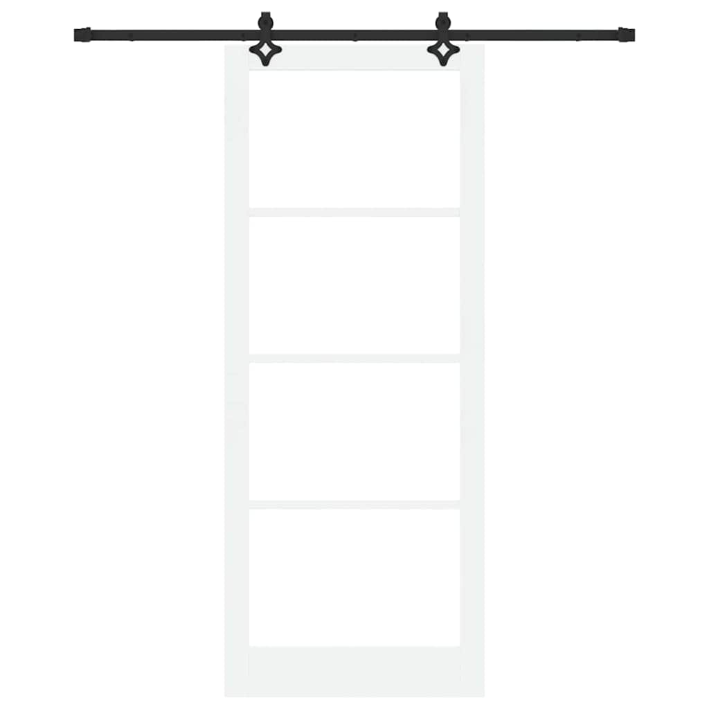 Schuifdeur ORKDAL Wit en zwart 93 x 232 cm is nu te koop bij PeponiXL, paradijselijk wonen!