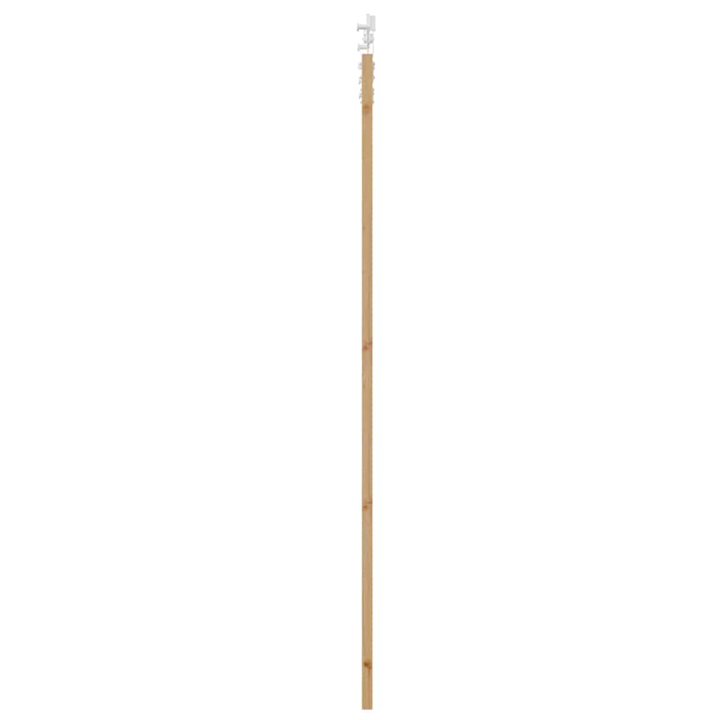 Schuifdeur Naturel 93 x 232 cm Massief grenenhout en glas is nu te koop bij PeponiXL, paradijselijk wonen!