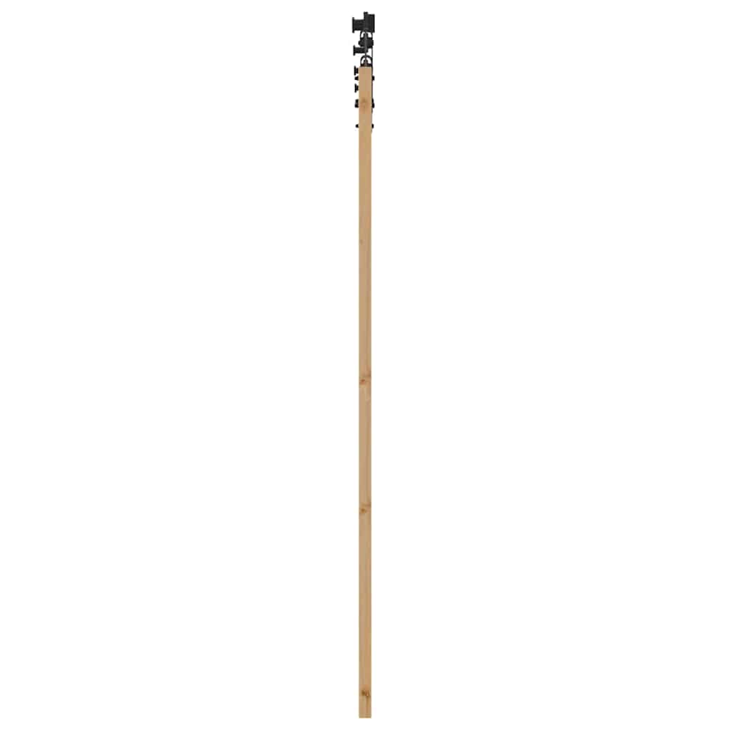 Schuifdeur Naturel 61 x 198,5 cm Massief grenenhout en glas is nu te koop bij PeponiXL, paradijselijk wonen!