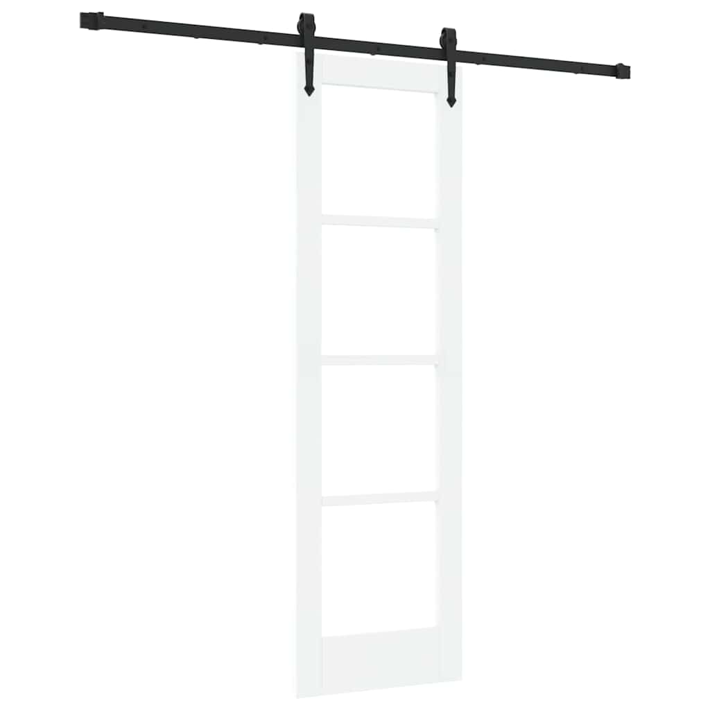 Schuifdeur Wit en zwart 61 x 198,5 cm is nu te koop bij PeponiXL, paradijselijk wonen!