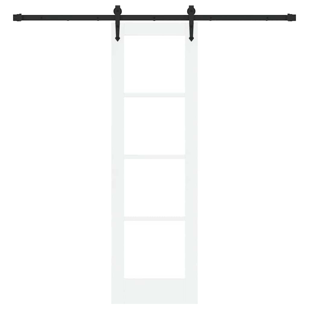 Schuifdeur Wit en zwart 61 x 198,5 cm is nu te koop bij PeponiXL, paradijselijk wonen!