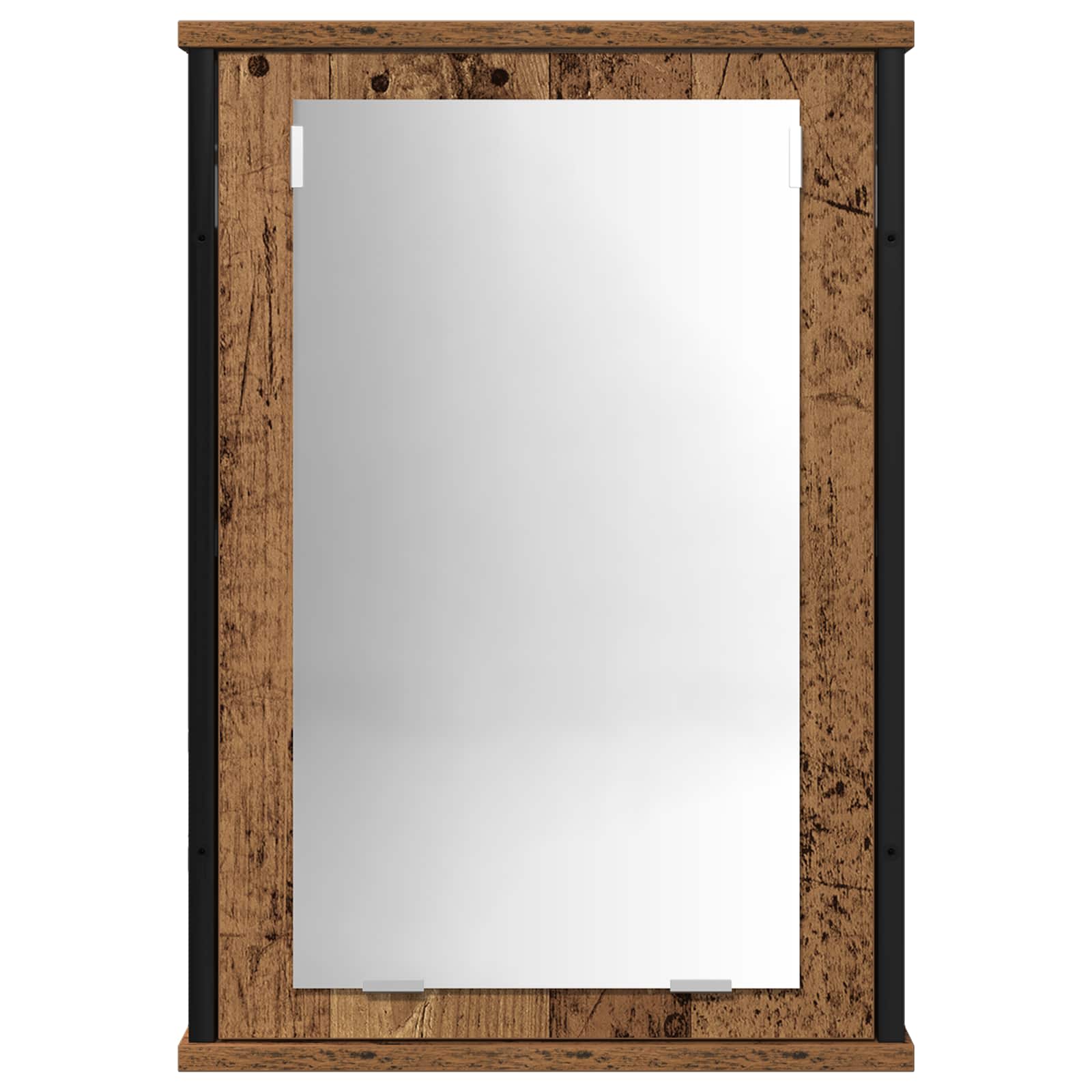 Badkamermeubelset met plank met opslag 2 pcs Bruin Bewerkt hout is nu te koop bij PeponiXL, paradijselijk wonen!
