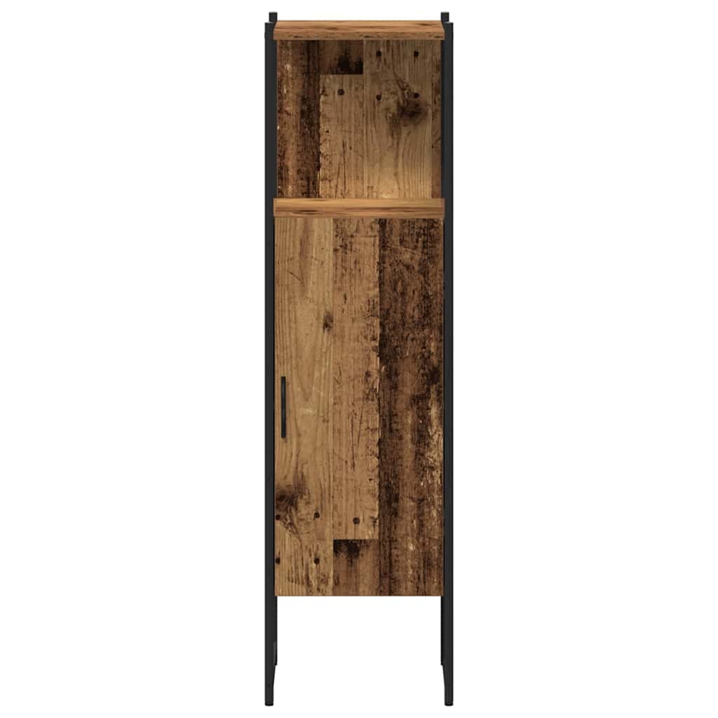 Badkamermeubelset met plank 4 pcs Oud hout Bewerkt hout is nu te koop bij PeponiXL, paradijselijk wonen!