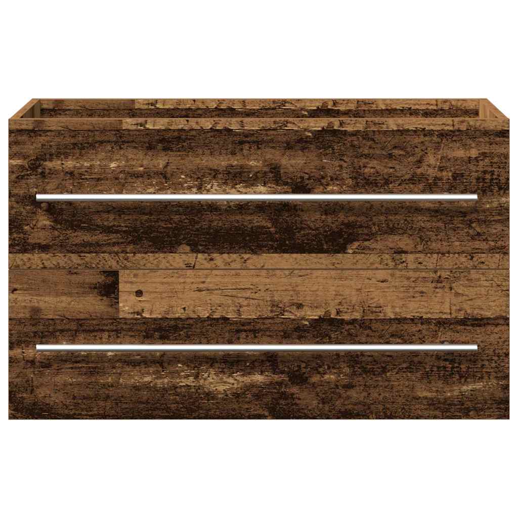 Badkamertenk te kast met lade Oud Hout 80 x 38,5 x 48 cm is nu te koop bij PeponiXL, paradijselijk wonen!