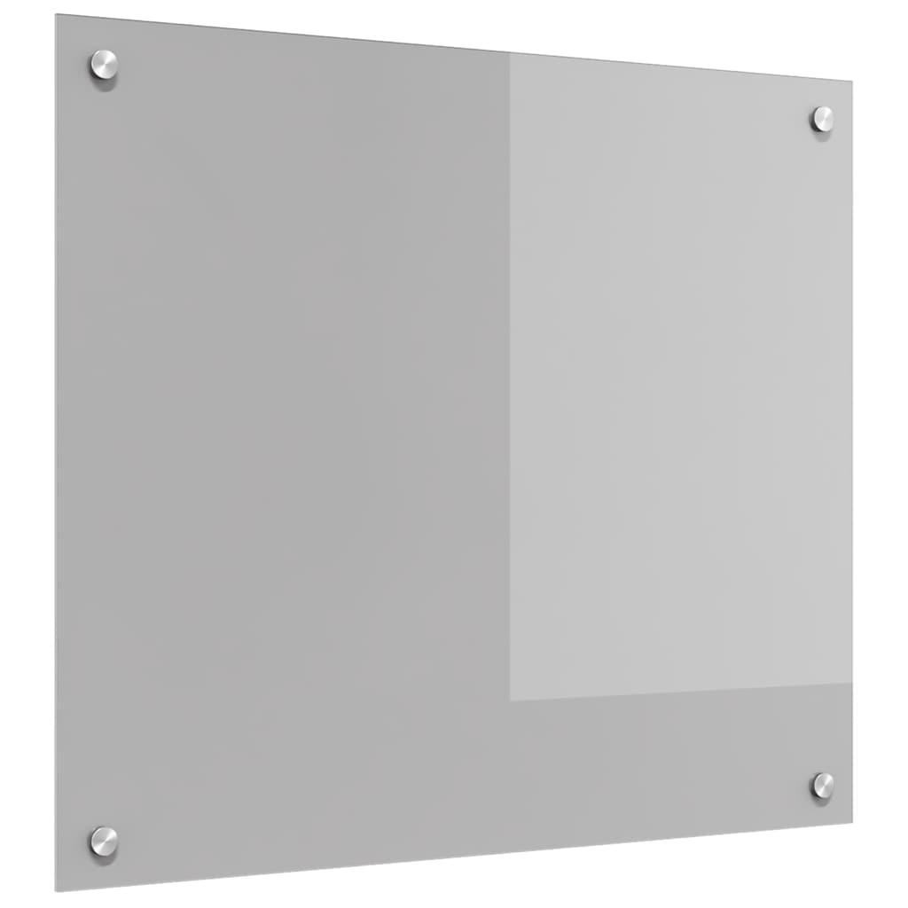 Keukenachterwand Lichtgrijs 70 x 60 cm gehard glas is nu te koop bij PeponiXL, paradijselijk wonen!