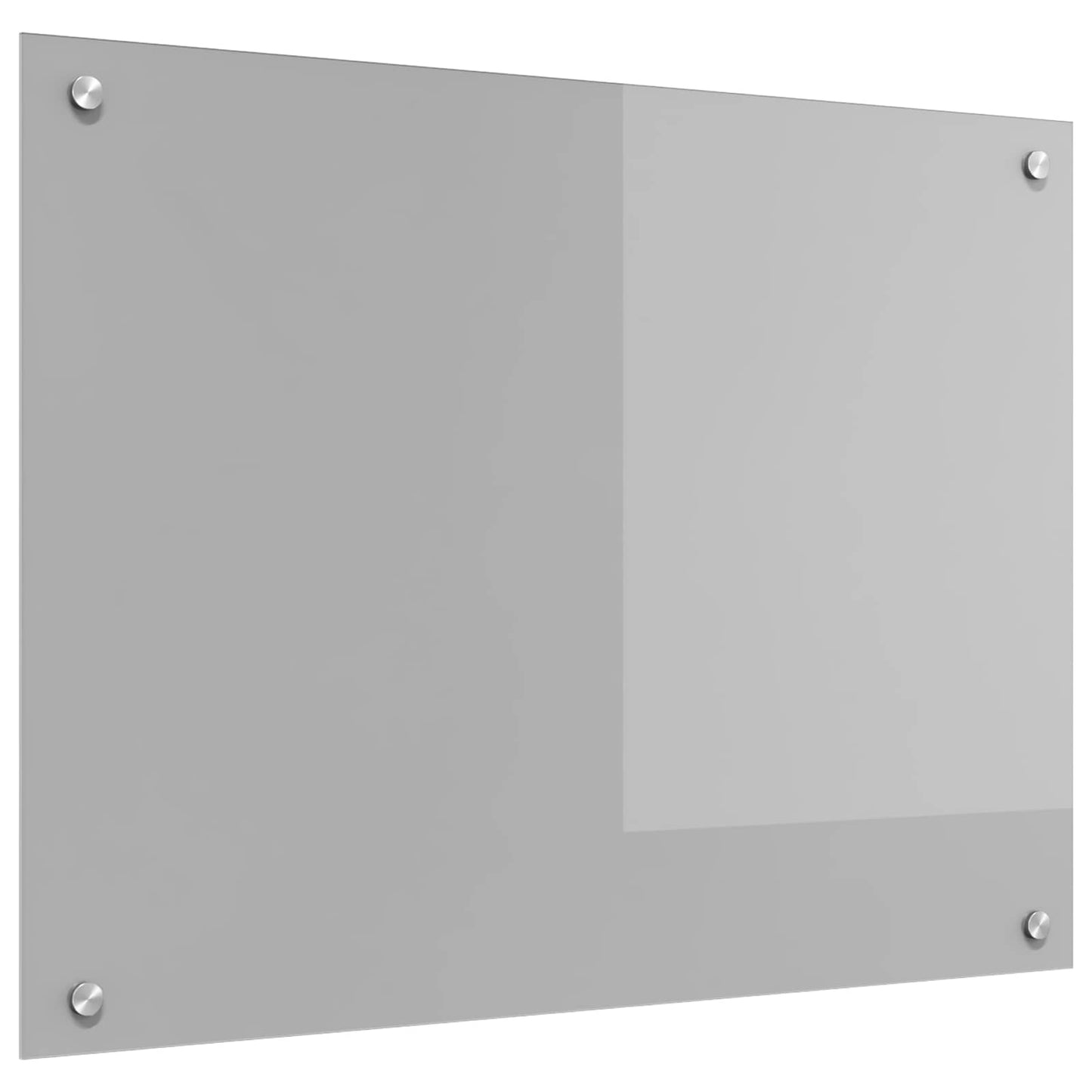Keukenachterwand Lichtgrijs 80 x 60 cm gehard glas is nu te koop bij PeponiXL, paradijselijk wonen!