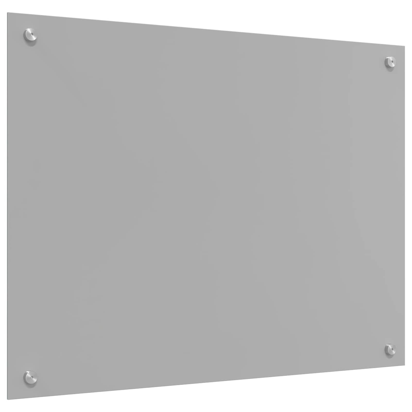Keukenachterwand Lichtgrijs 80 x 60 cm gehard glas is nu te koop bij PeponiXL, paradijselijk wonen!