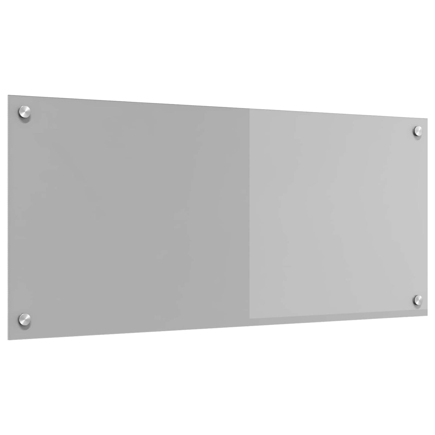 Keukenachterwand Lichtgrijs 90 x 40 cm gehard glas is nu te koop bij PeponiXL, paradijselijk wonen!
