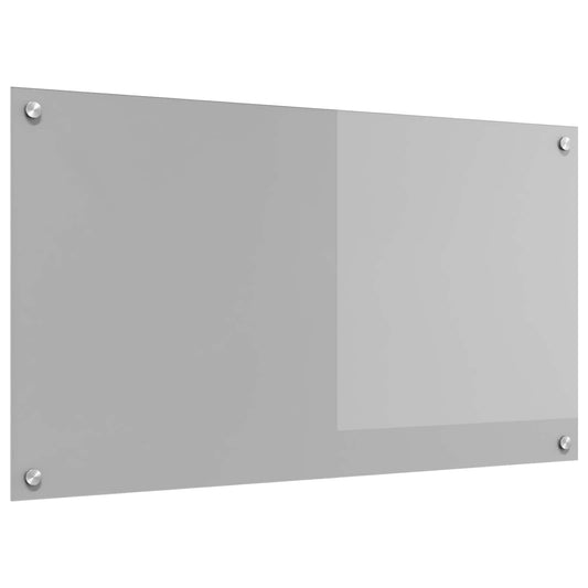 Keukenachterwand Lichtgrijs 90 x 50 cm gehard glas is nu te koop bij PeponiXL, paradijselijk wonen!