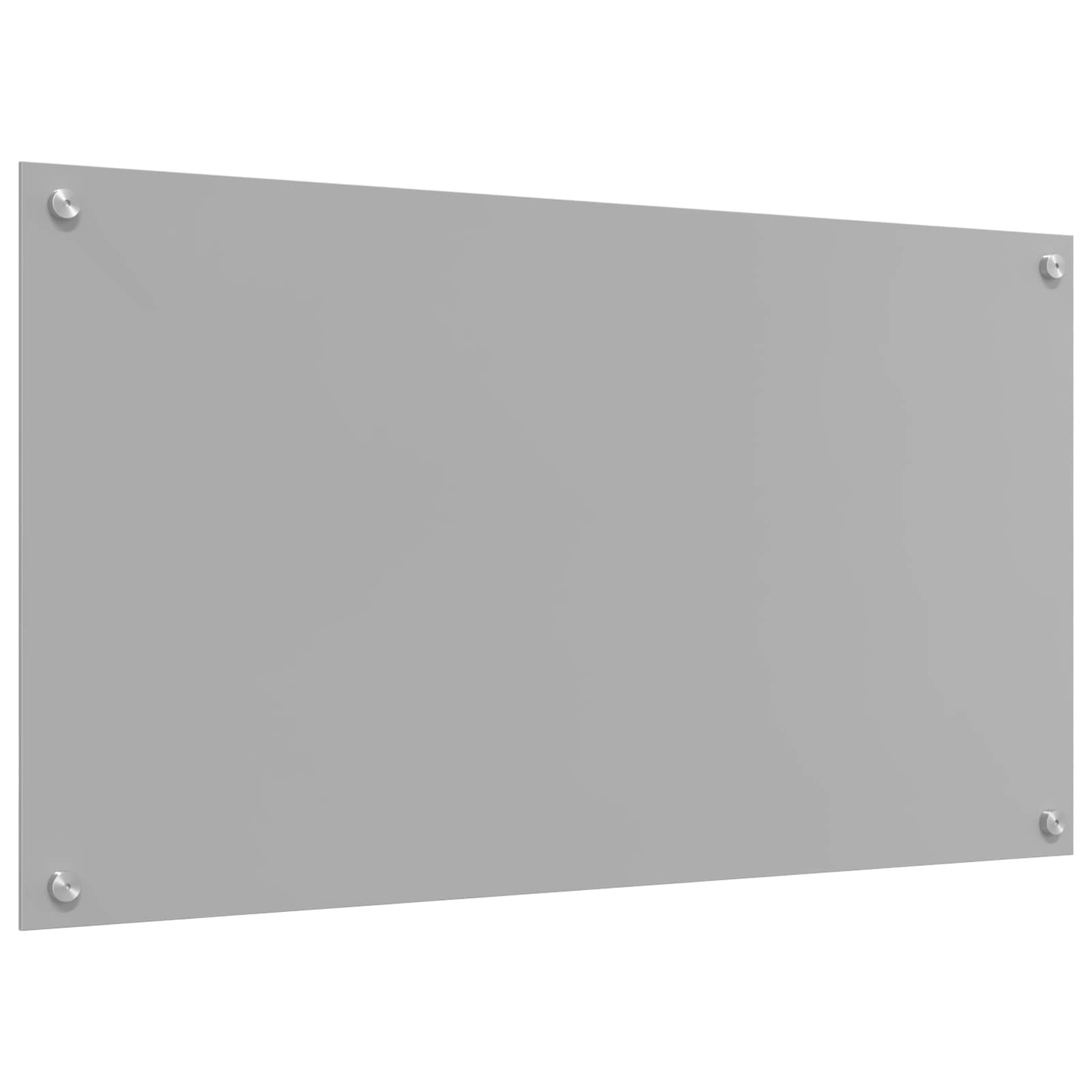 Keukenachterwand Lichtgrijs 90 x 50 cm gehard glas is nu te koop bij PeponiXL, paradijselijk wonen!