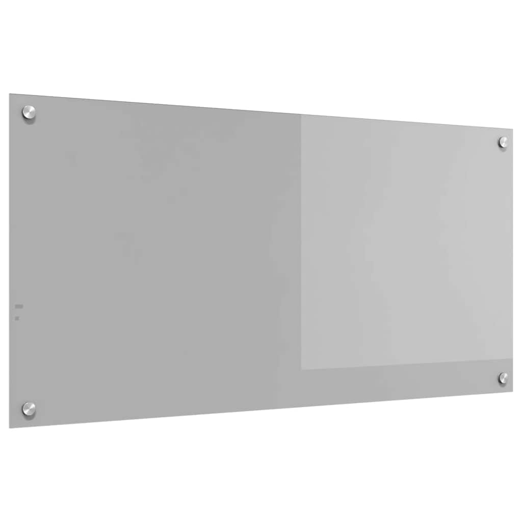 Keukenachterwand Lichtgrijs 100 x 50 cm gehard glas is nu te koop bij PeponiXL, paradijselijk wonen!