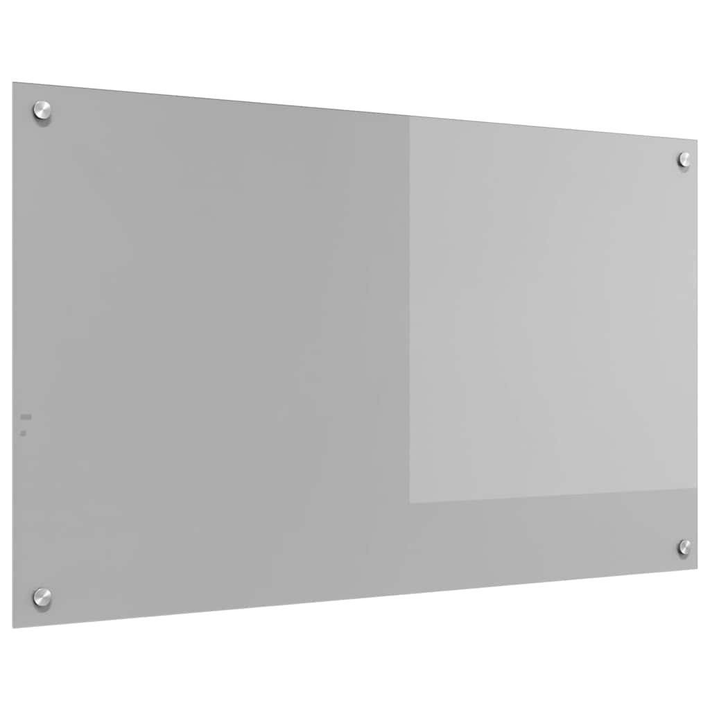 Keukenachterwand Lichtgrijs 100 x 60 cm gehard glas is nu te koop bij PeponiXL, paradijselijk wonen!