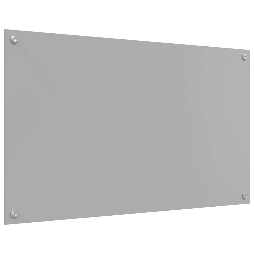 Keukenachterwand Lichtgrijs 100 x 60 cm gehard glas is nu te koop bij PeponiXL, paradijselijk wonen!