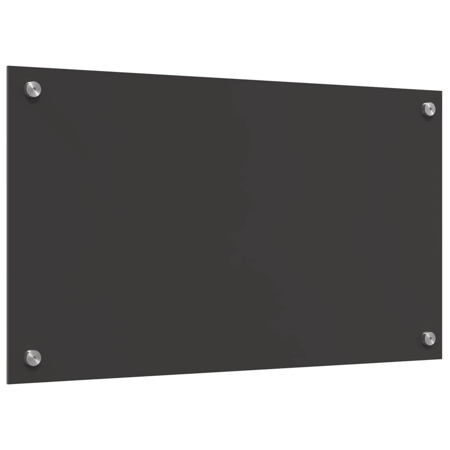 Keukenachterwand Donkergrijs 70 x 40 cm gehard glas is nu te koop bij PeponiXL, paradijselijk wonen!