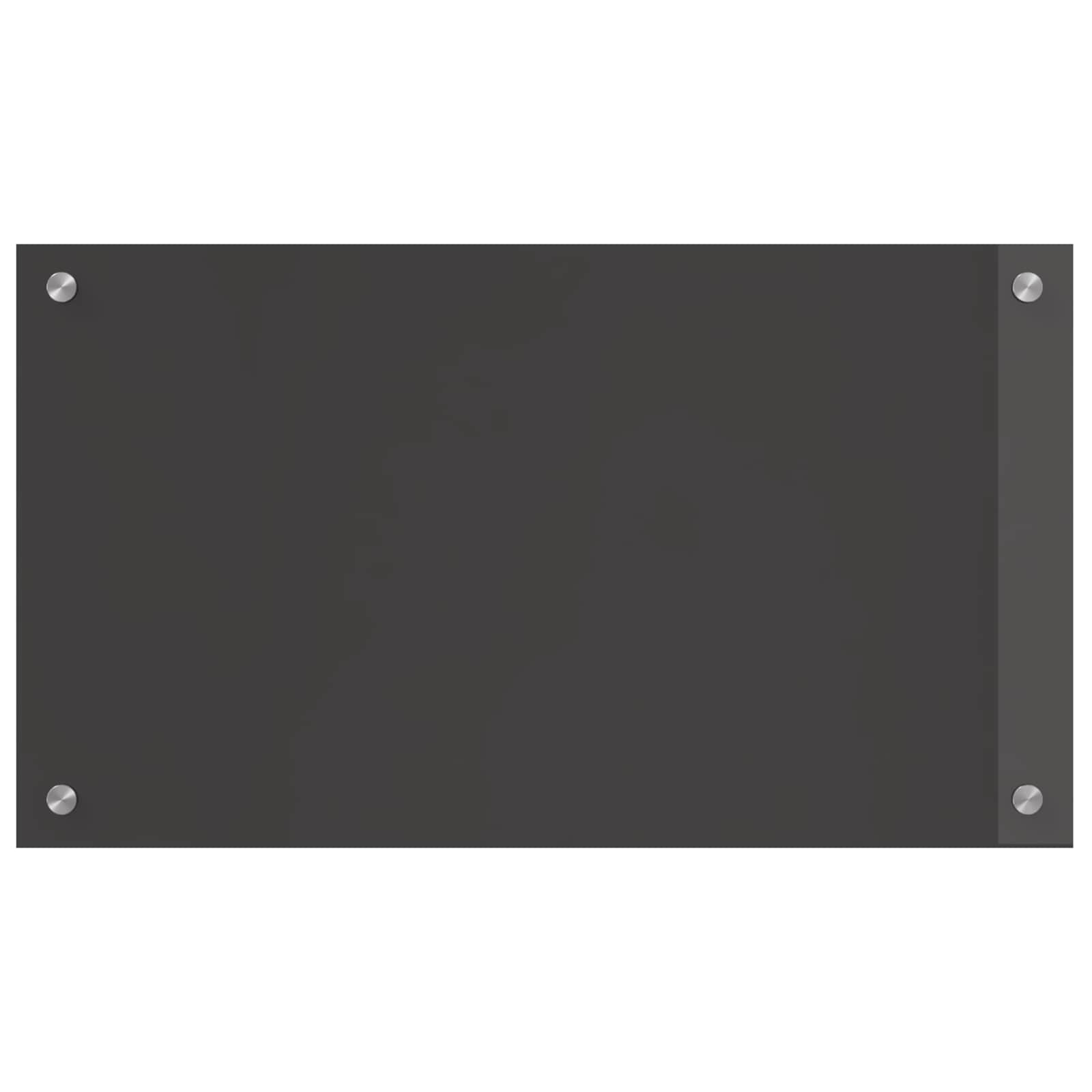 Keukenachterwand Donkergrijs 70 x 40 cm gehard glas is nu te koop bij PeponiXL, paradijselijk wonen!