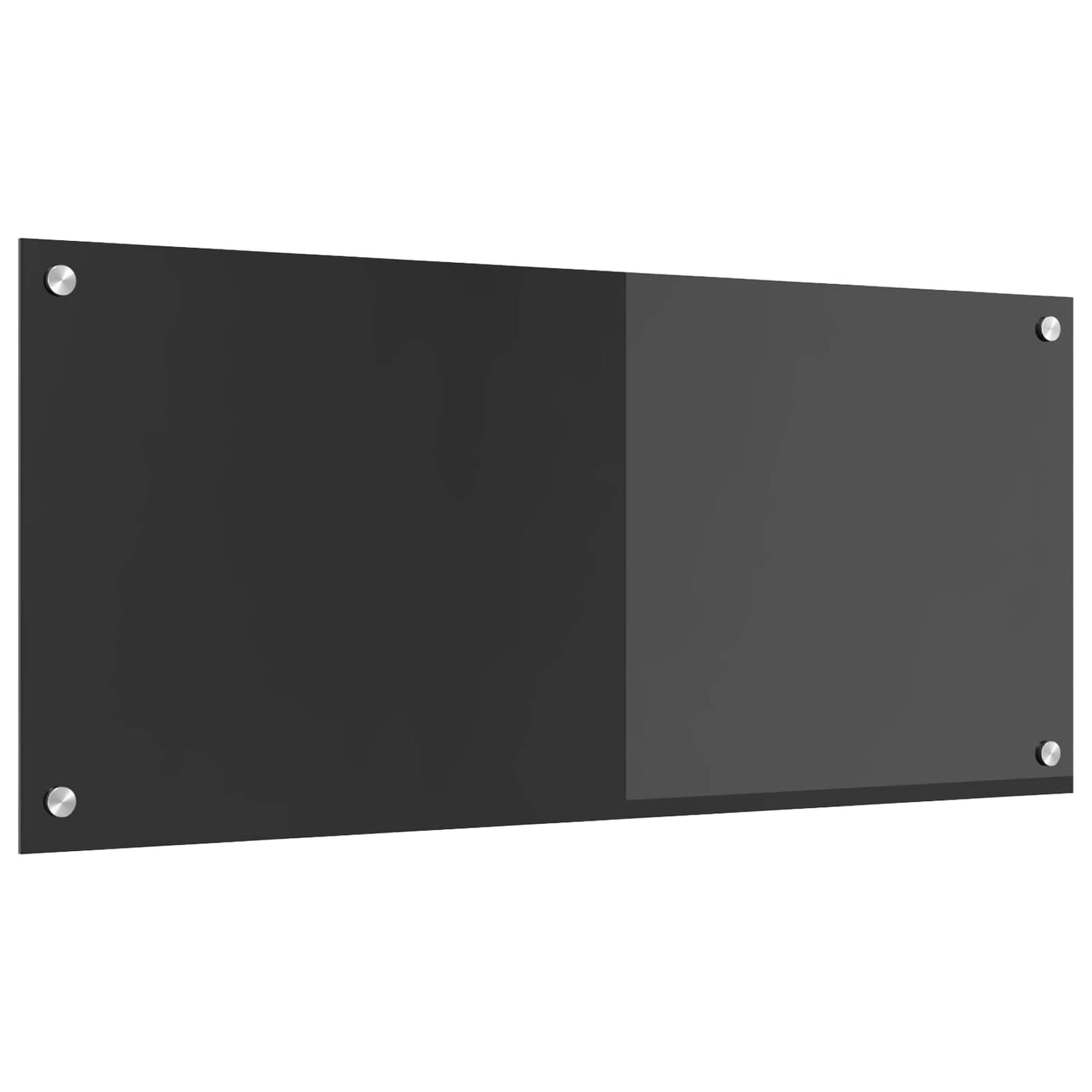 Keukenachterwand Donkergrijs 90 x 40 cm gehard glas is nu te koop bij PeponiXL, paradijselijk wonen!