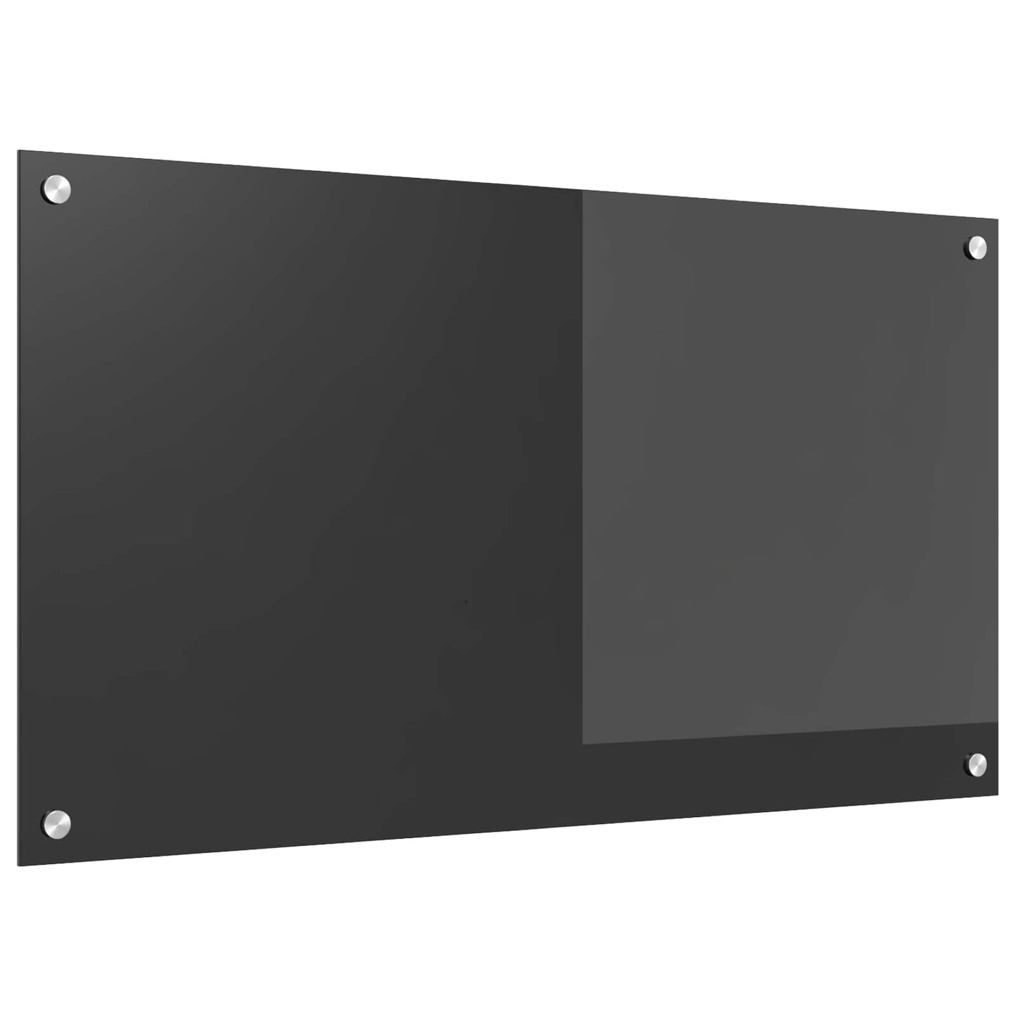 Keukenachterwand Donkergrijs 90 x 50 cm gehard glas is nu te koop bij PeponiXL, paradijselijk wonen!